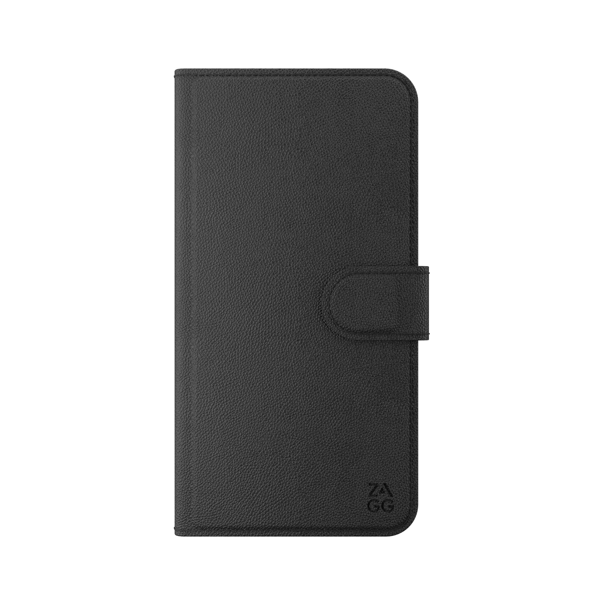 ZAGG Folio – für Apple iPhone 17 Pro, mit Ständer, 3 Kartenfächer, PU, Schwarz, bis 1 m sturzsicher