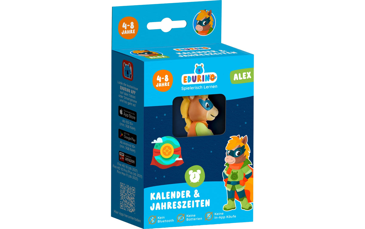 Edurino Kalender – Figur Alex, ab 4 Jahren, Deutsch