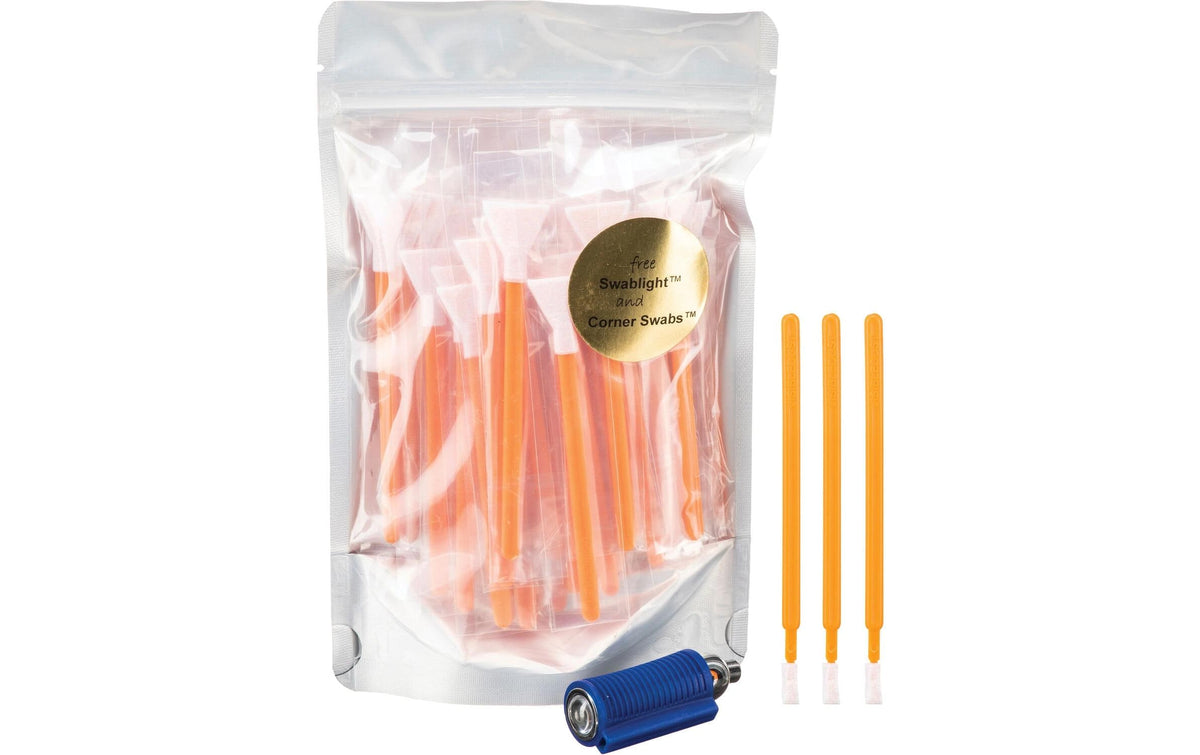 VisibleDust DHAP VSwab Reinigungsstäbchen – 129,54 × 67,31 mm, 90,72 g – Orange