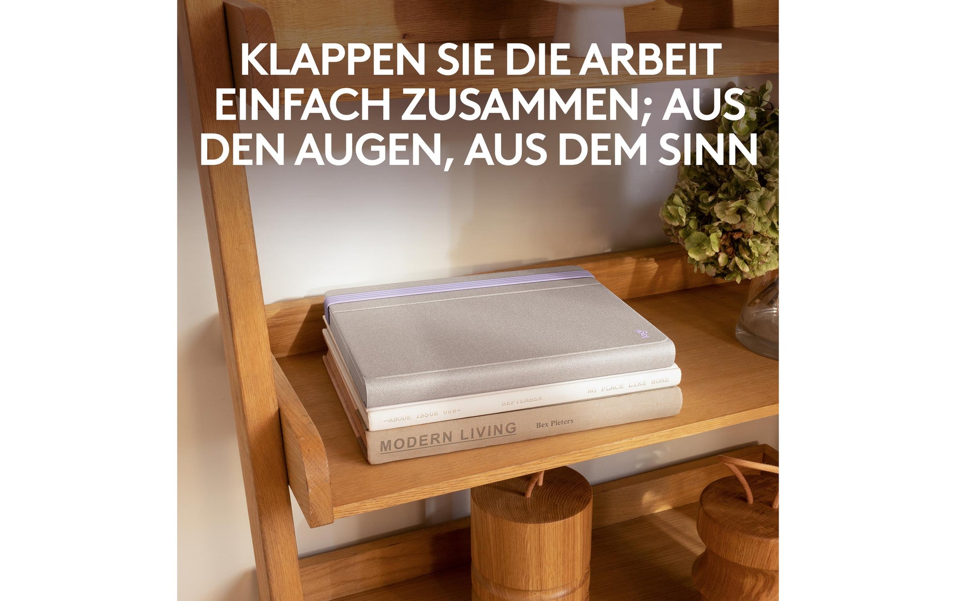Logitech Casa Tastatur-Case für Notebooks 10–17" – Bluetooth, QWERTZ (CH) – Weiss