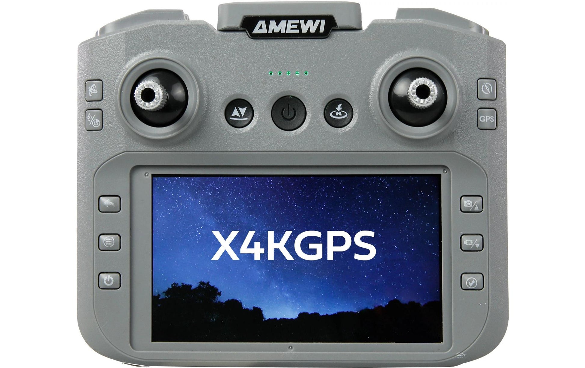 Amewi AMXFlight X4KGPS – Drohne, 3D-Gimbal, RTF, LiPo 3000 mAh, 249 g, grau