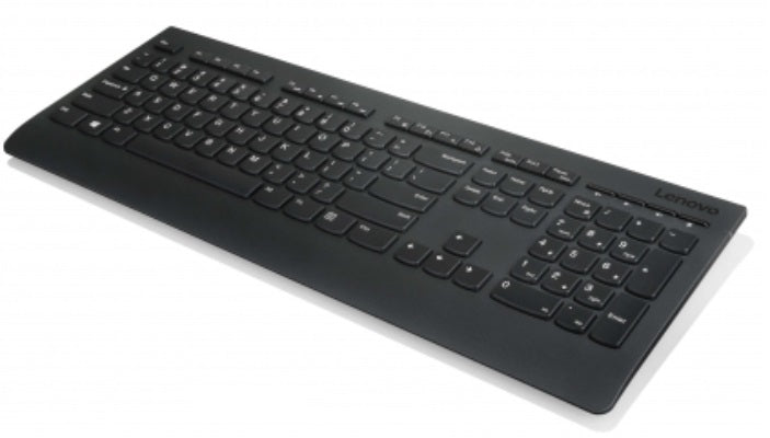 Lenovo Tastatur – 2,4 GHz (Nano-Empfänger) – AZERTY (FR) – Schwarz