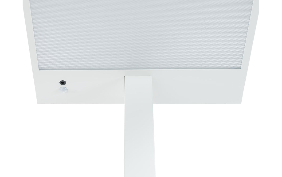 Office focus Stehleuchte LYS13000/100W – 13000 lm, 3000–5700 K, dimmbar, Bewegungssensor – Weiss