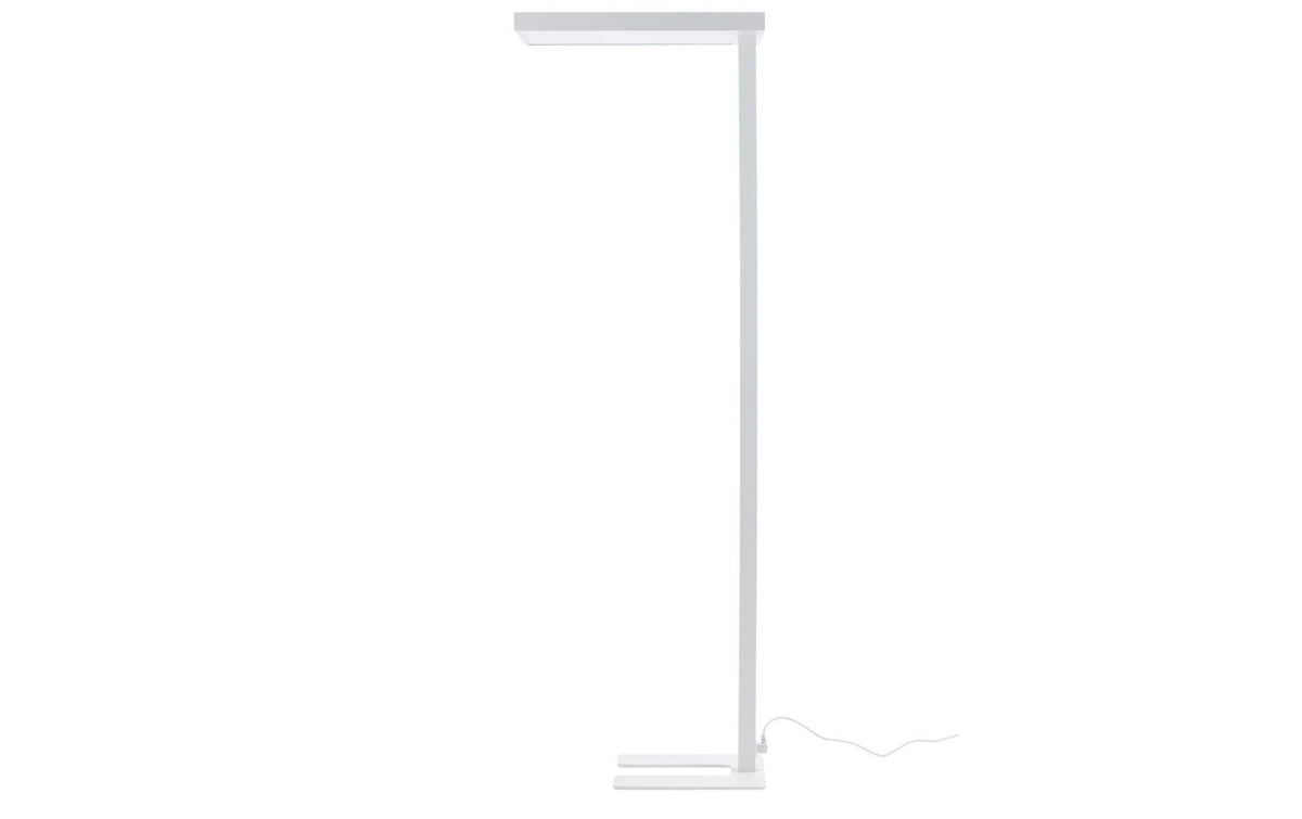 Office focus Stehleuchte LYS13000/100W – 13000 lm, 3000–5700 K, dimmbar, Bewegungssensor – Weiss