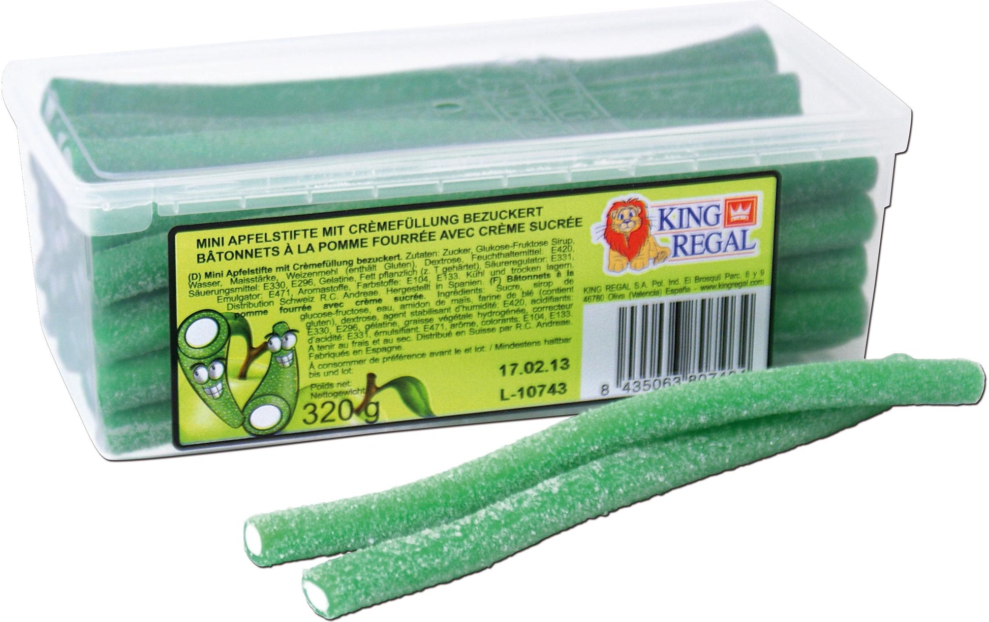 King Regal Gefüllte Gummibonbons – 3,32 kg