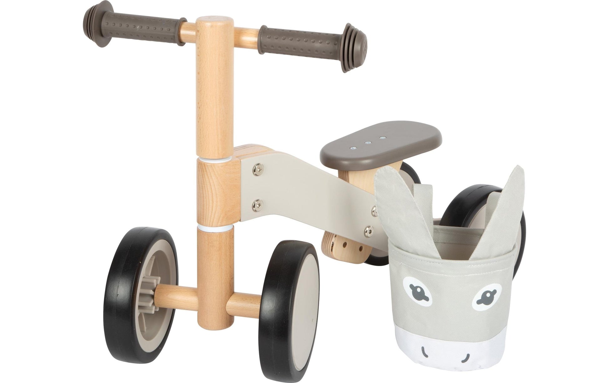 Small foot Plüschtier Rutscher Esel – belastbar bis 25 kg – ab 1 Jahr – mehrfarbig