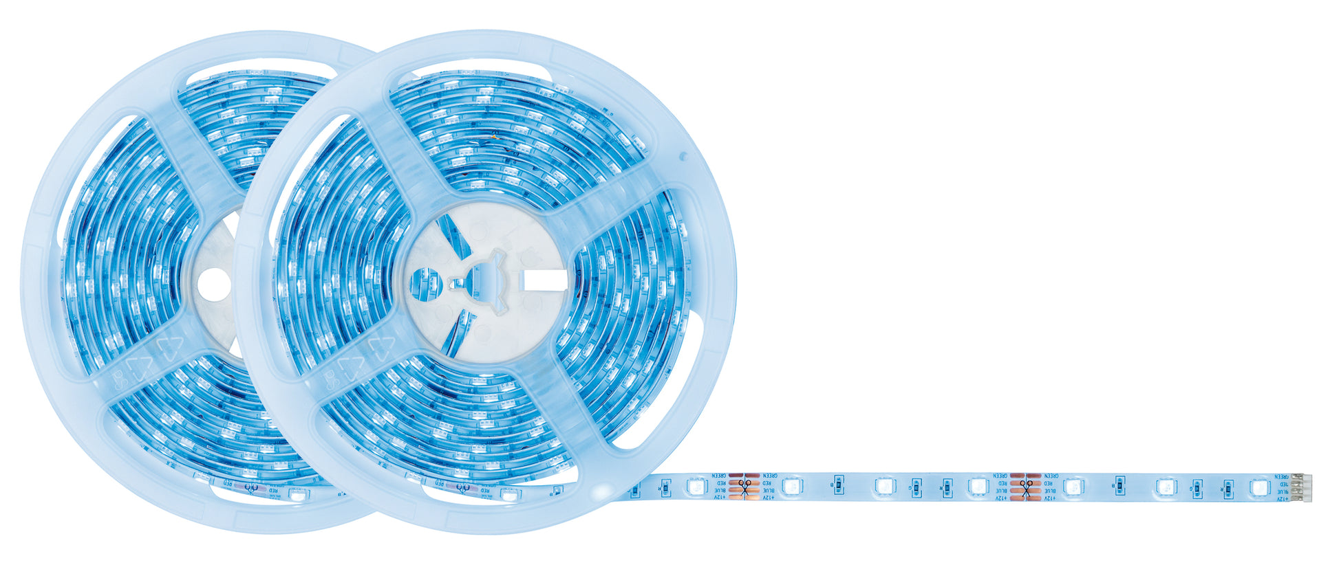 Paulmann LED-Strip – 10 m, 1010 lm, 28 W, RGB, dimmbar, weiss, Netzteil, Fernbedienung