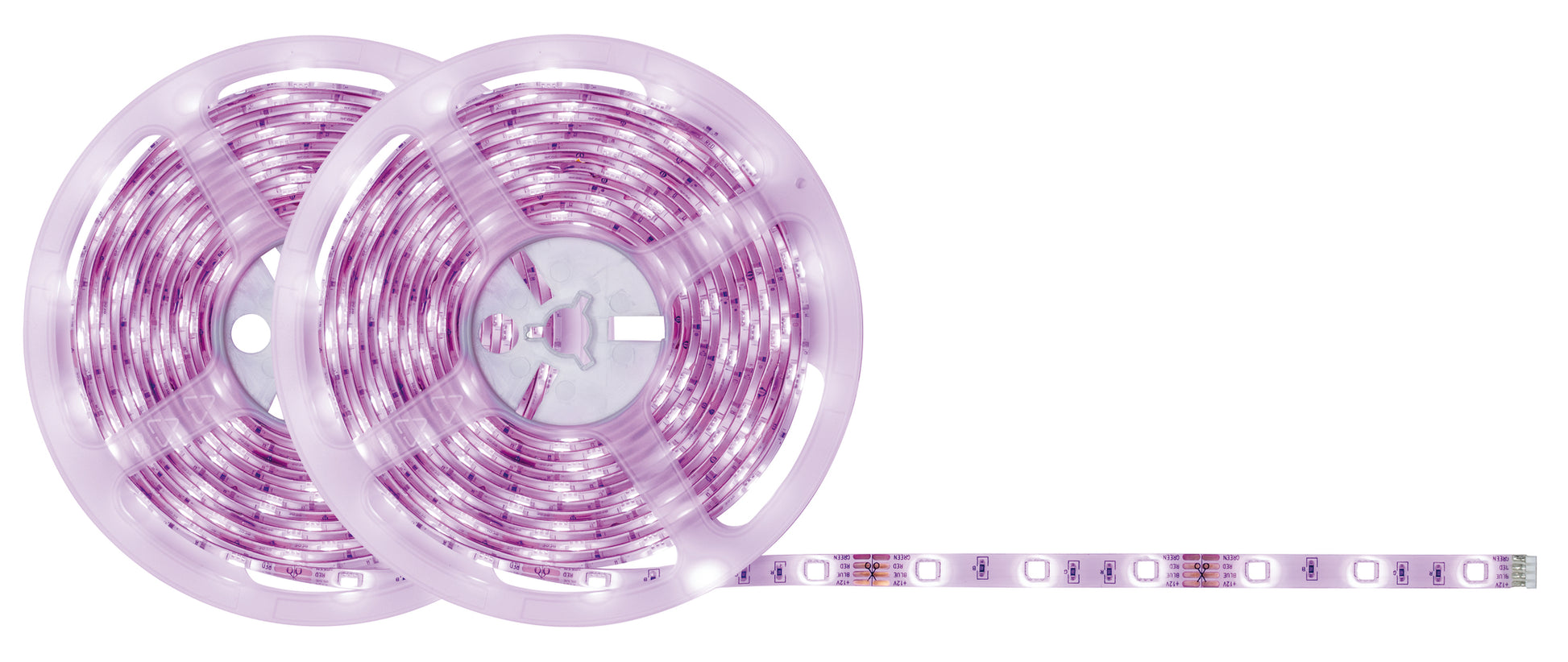 Paulmann LED-Strip – 10 m, 1010 lm, 28 W, RGB, dimmbar, weiss, Netzteil, Fernbedienung