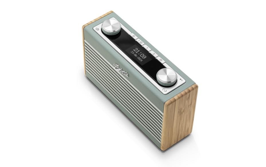 Roberts Radio Roberts Rambler Uno – DAB-/Internetradio – Portabel – DAB+, Akkubetrieb – Himmelblau