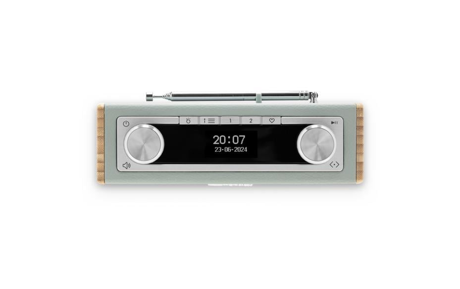 Roberts Radio Roberts Rambler Uno – DAB-/Internetradio – Portabel – DAB+, Akkubetrieb – Himmelblau