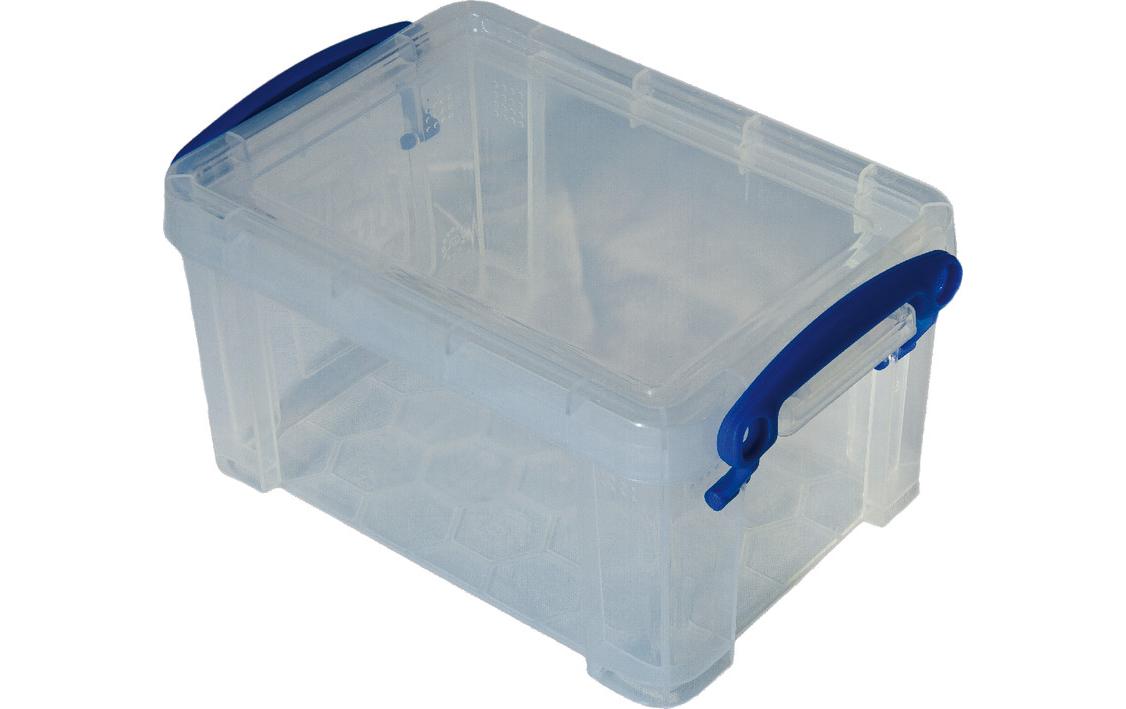 Really Useful Boxes Aufbewahrungsbox – Polypropylen, transparent, 44 × 23 × 71 cm