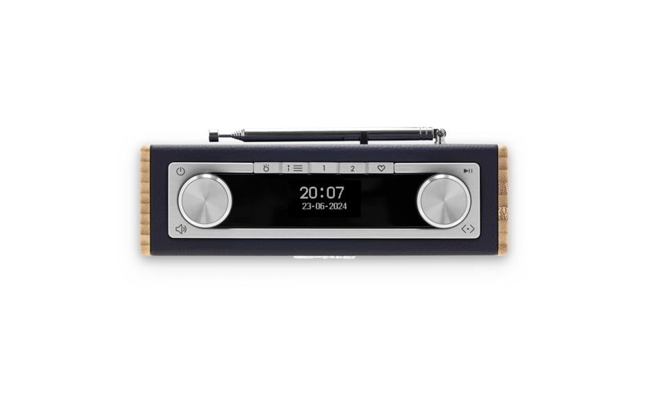 Roberts Radio Roberts Rambler Uno – DAB-/Internetradio – Portabel – UKW, Bluetooth, Akkubetrieb, Dunkelblau