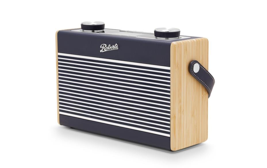 Roberts Radio Roberts Rambler Max – DAB-/Internetradio – Portabel – DAB+, Bluetooth, Deezer, Akkubetrieb – Dunkelblau