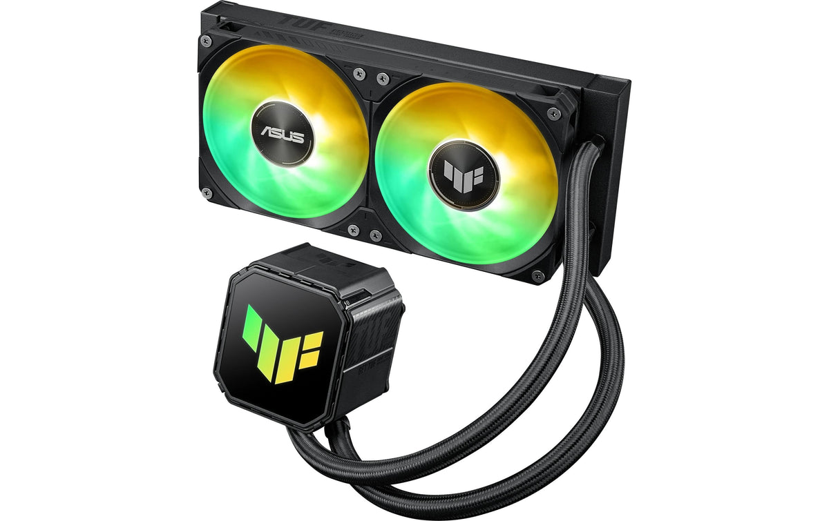 ASUS TUF Gaming LC III 240 ARGB – AIO-Kühler – 240 mm Radiator, 2×120 mm Lüfter, ARGB, für LGA 1700, AM5, AM4