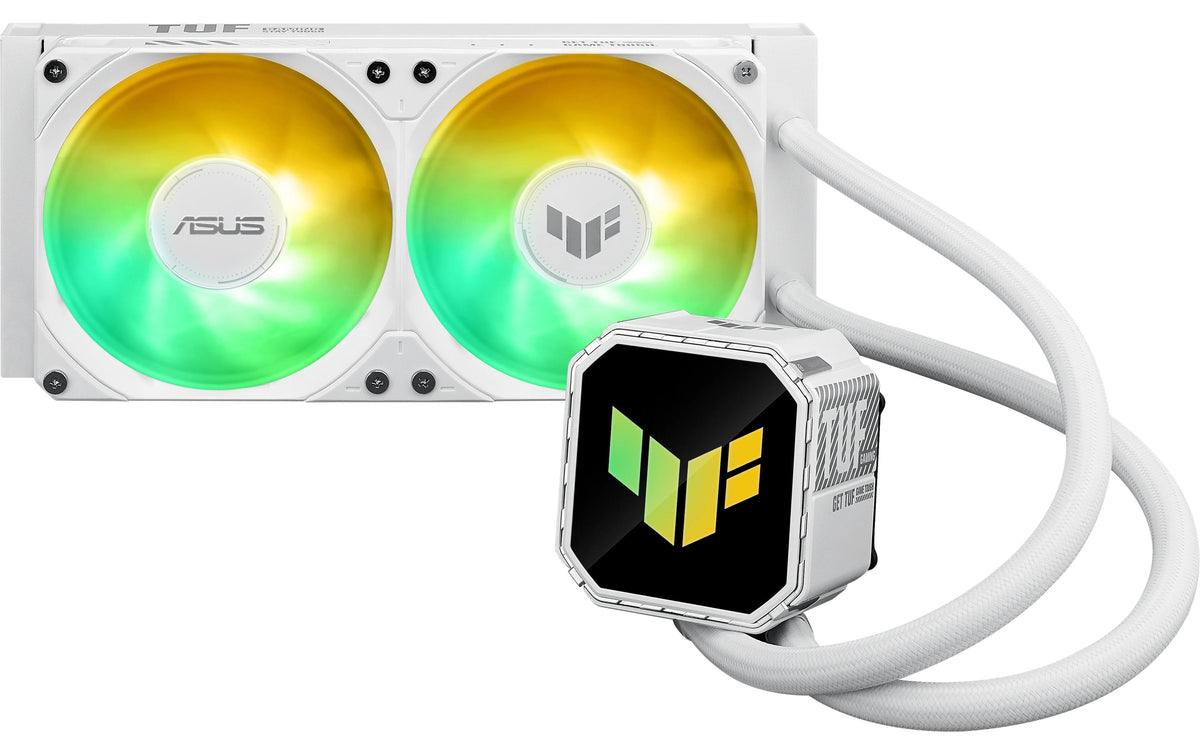 ASUS TUF Gaming LC III 240 – AIO CPU-Kühler – 240 mm, 2×120 mm, ARGB, für AM4, AM5, LGA 1700 und andere