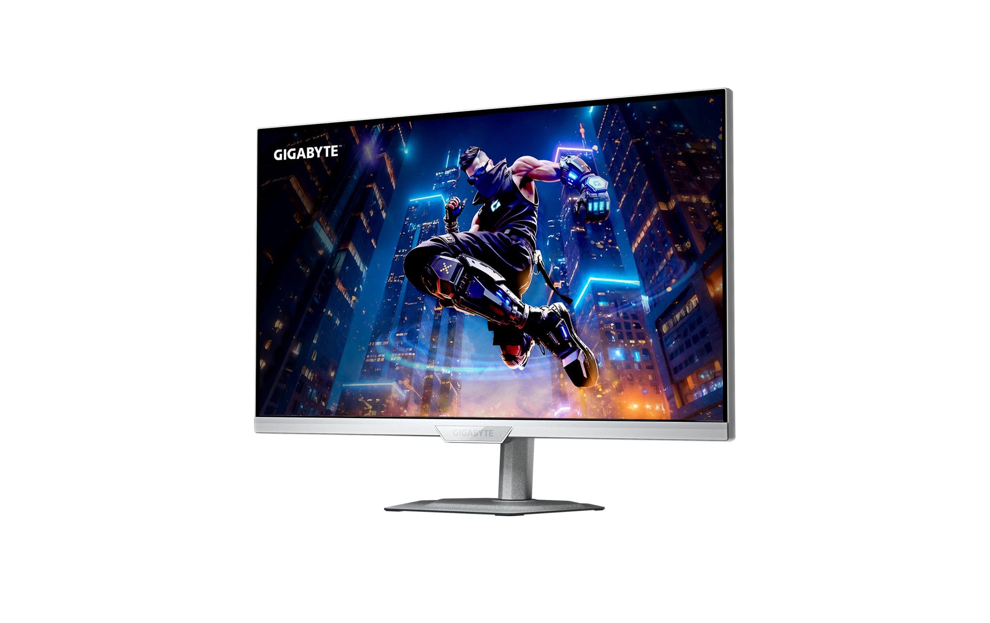 GIGABYTE M27UP ICE – 27", 3840 × 2160 (4K), IPS, 160 Hz, USB‑C 18 W, DisplayHDR 400