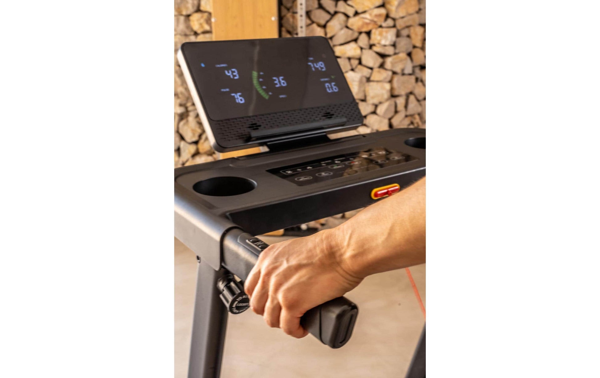 Kuipers fitness Kuipers – Laufband R2, 919 W, 12 km/h – Schwarz