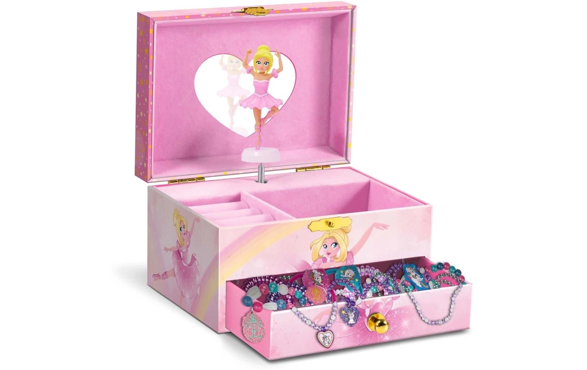 Craze Ballerina Aufbewahrungsbox – Kunststoff – Mehrfarbig/Rosa