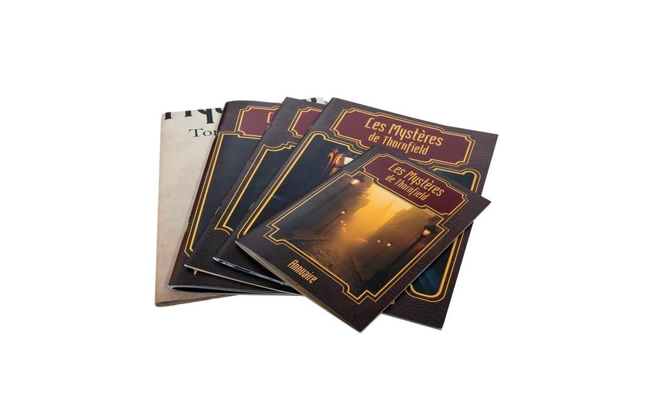 Hutopi Kubii The Mysteries of Thornfield, Band 1 – Brettspiel, 2–8 Spieler, ab 14 Jahren, 2400 Min., FR