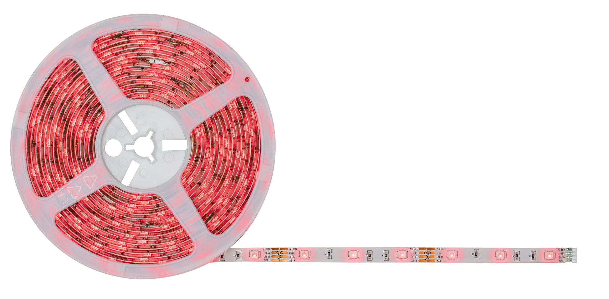 Paulmann LED-Strip SimpLED – 7,5 m, 760 lm, 26 W, RGB, dimmbar, mit Fernbedienung, weiss