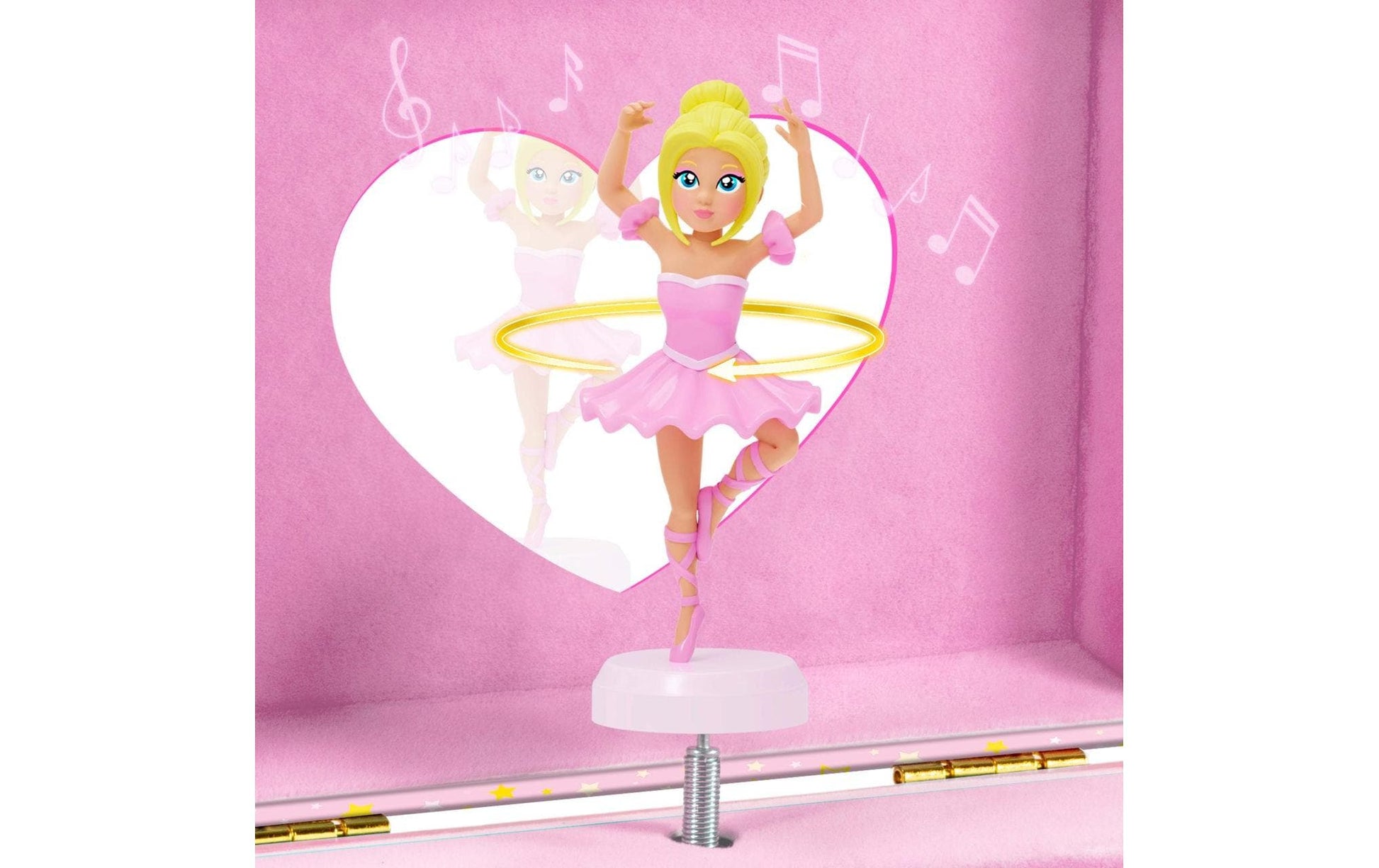 Craze Ballerina Aufbewahrungsbox – Kunststoff – Mehrfarbig/Rosa