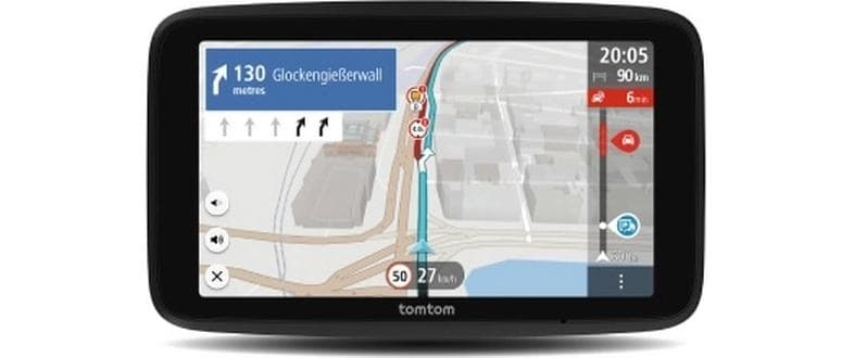 TomTom GO Professional 6 – 6" HD (720p) Navigationsgerät, 32 GB, WLAN, Bluetooth – Schwarz