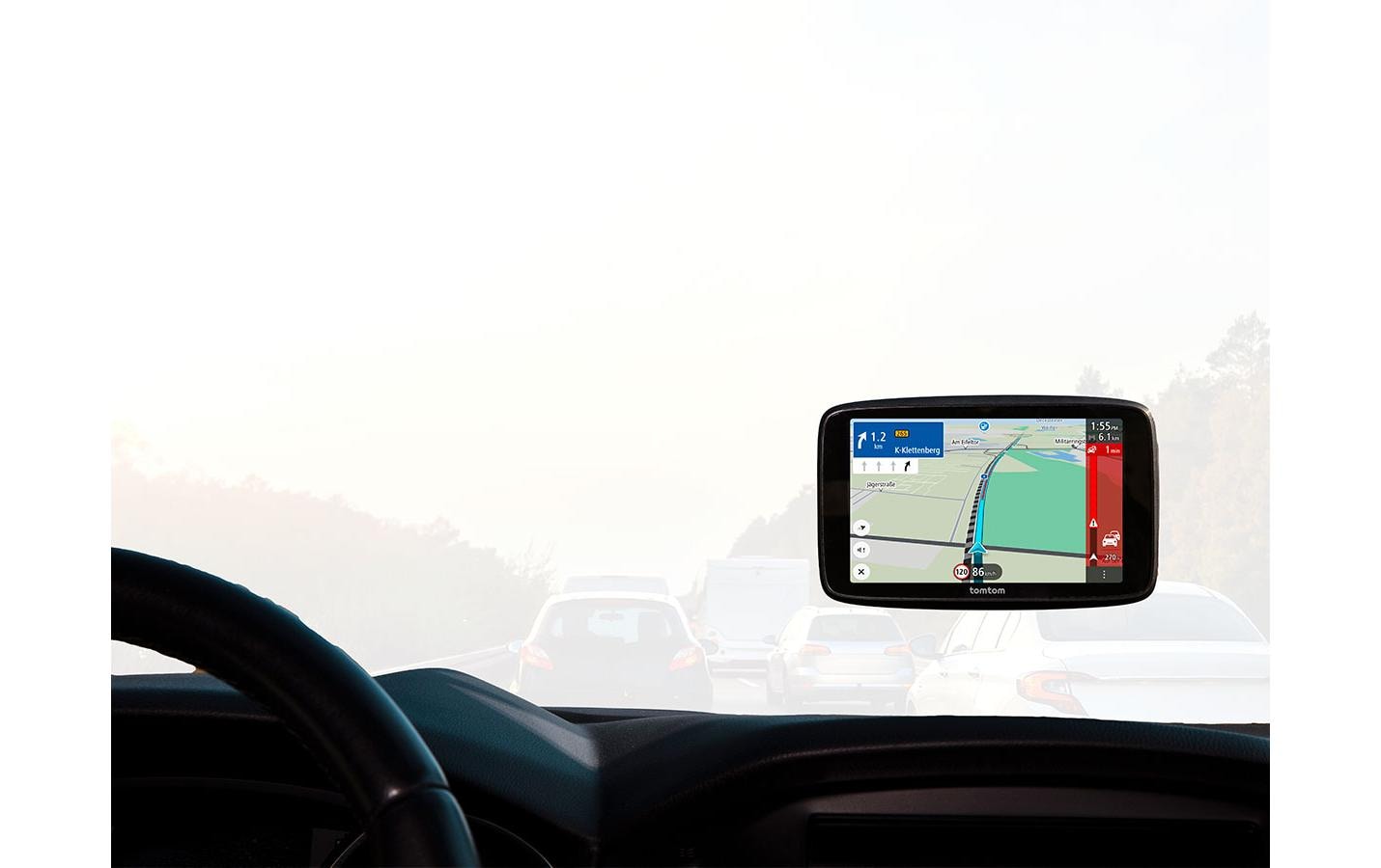 TomTom GO Navigator 2. Gen. 7 – 7" GPS-Navigator, Multitouch, 32 GB, Schwarz