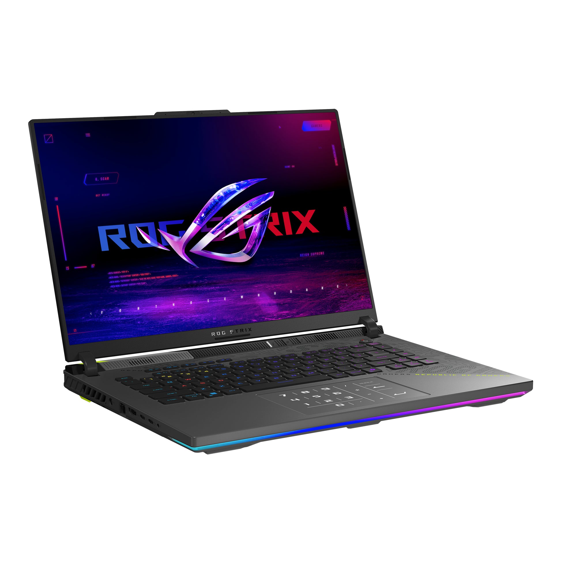 ASUS ROG Strix G16 G614PP – 16" WQXGA, Ryzen 9 8940HX, 32 GB, 1 TB SSD, RTX 5070, Win 11 Home