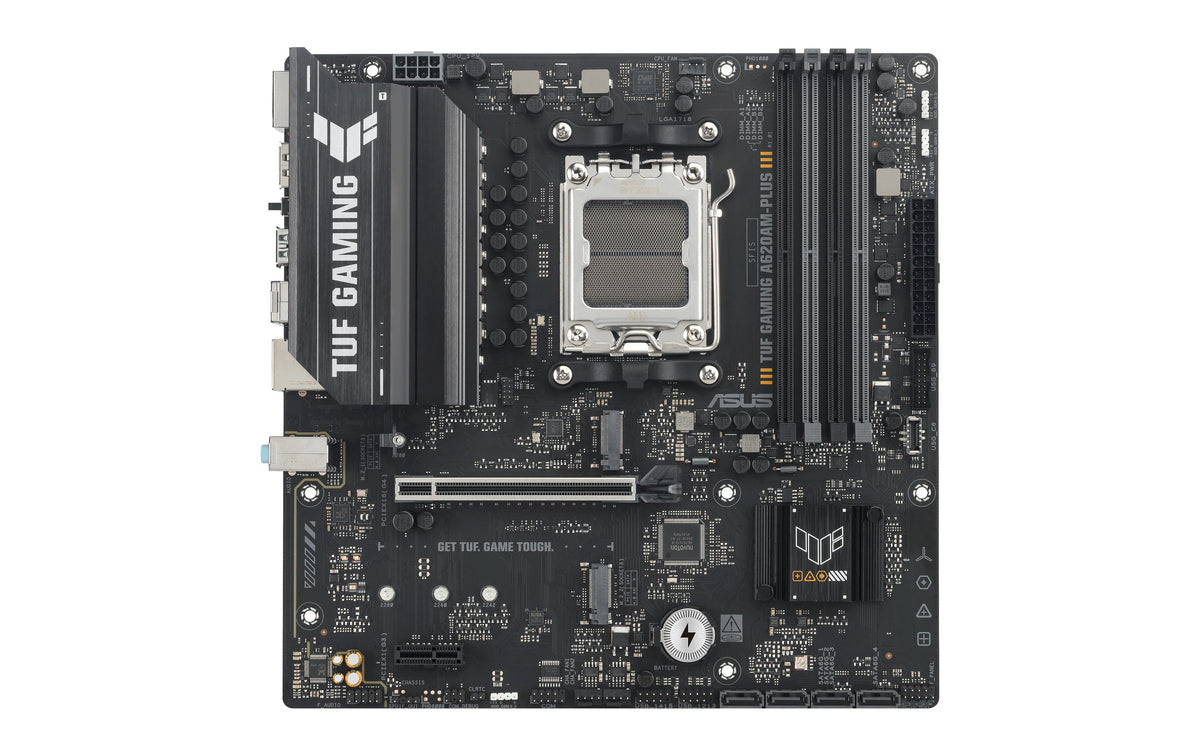 ASUS TUF GAMING A620AM-PLUS – Mainboard – Sockel AM5, AMD A620A, mATX, DDR5