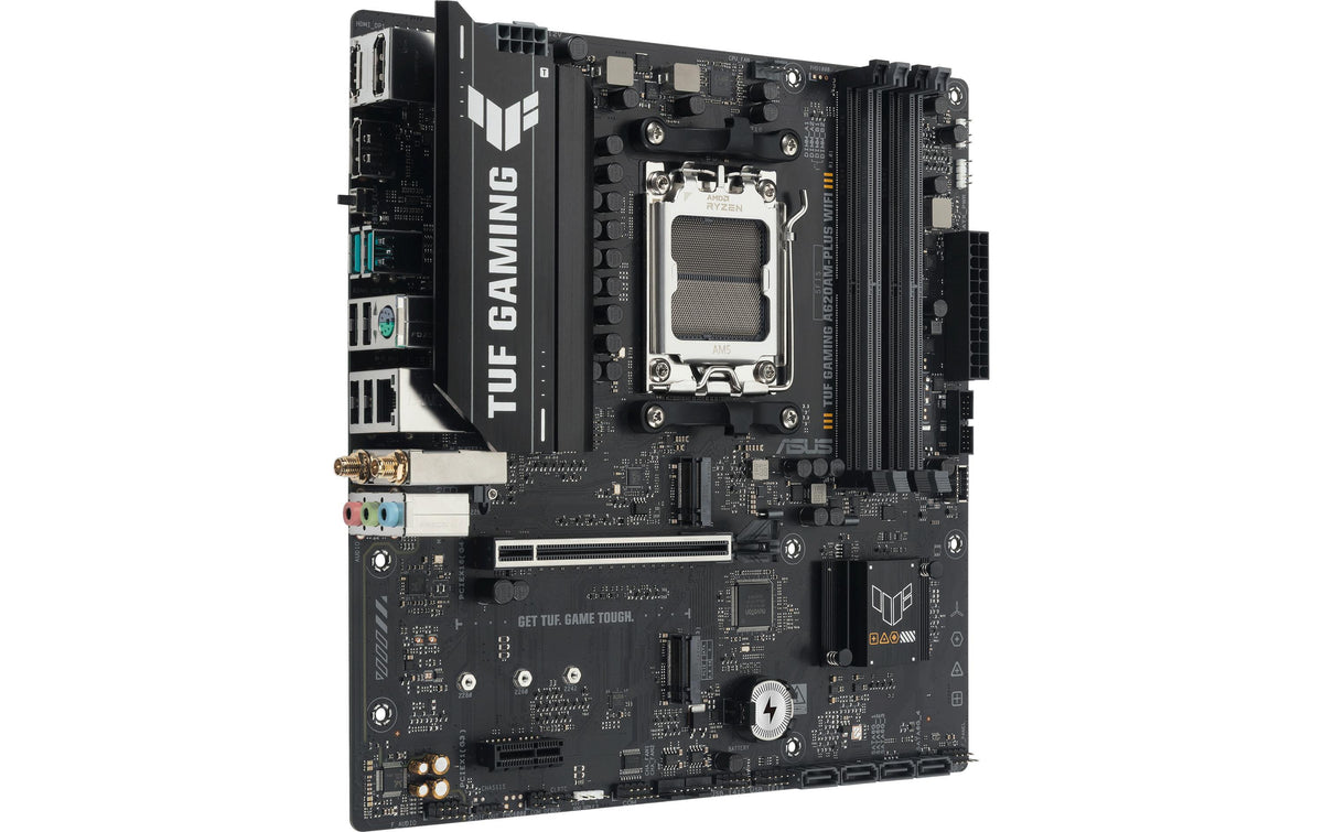 ASUS TUF GAMING A620AM-PLUS WIFI – Mainboard – AM5, AMD A620A, mATX, DDR5