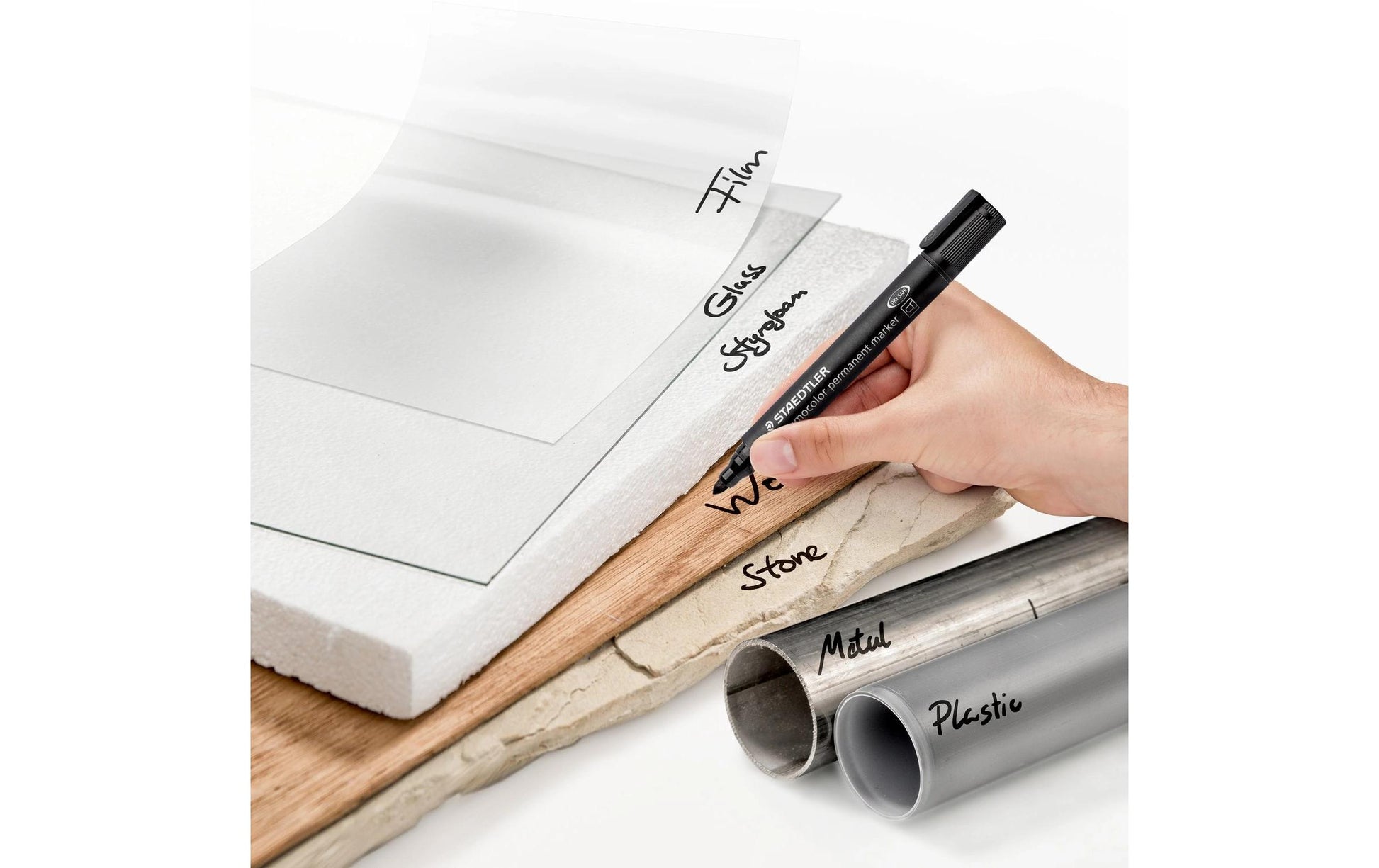 Staedtler Lumocolor 352 Permanentmarker – Rundspitze 2 mm – Grün