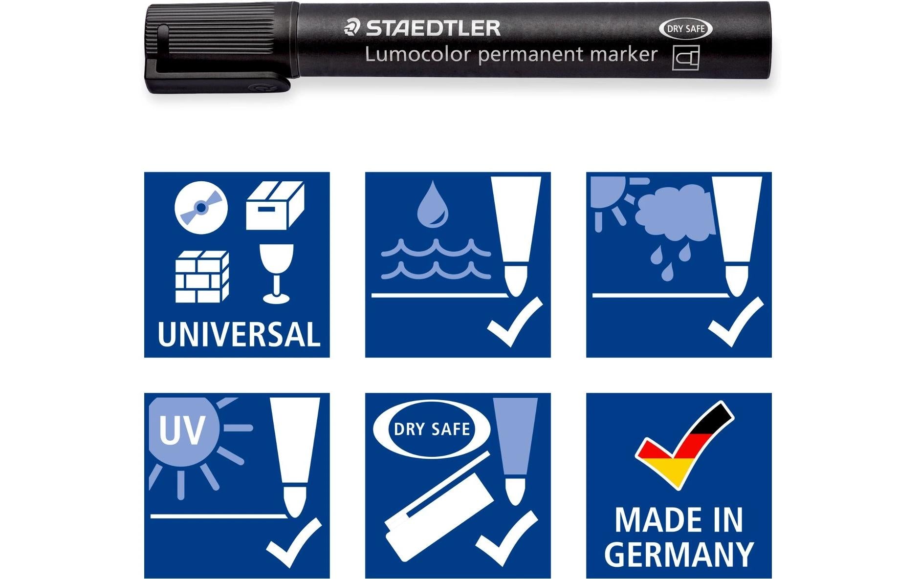 Staedtler Lumocolor 352 Permanentmarker – 2 mm – orange