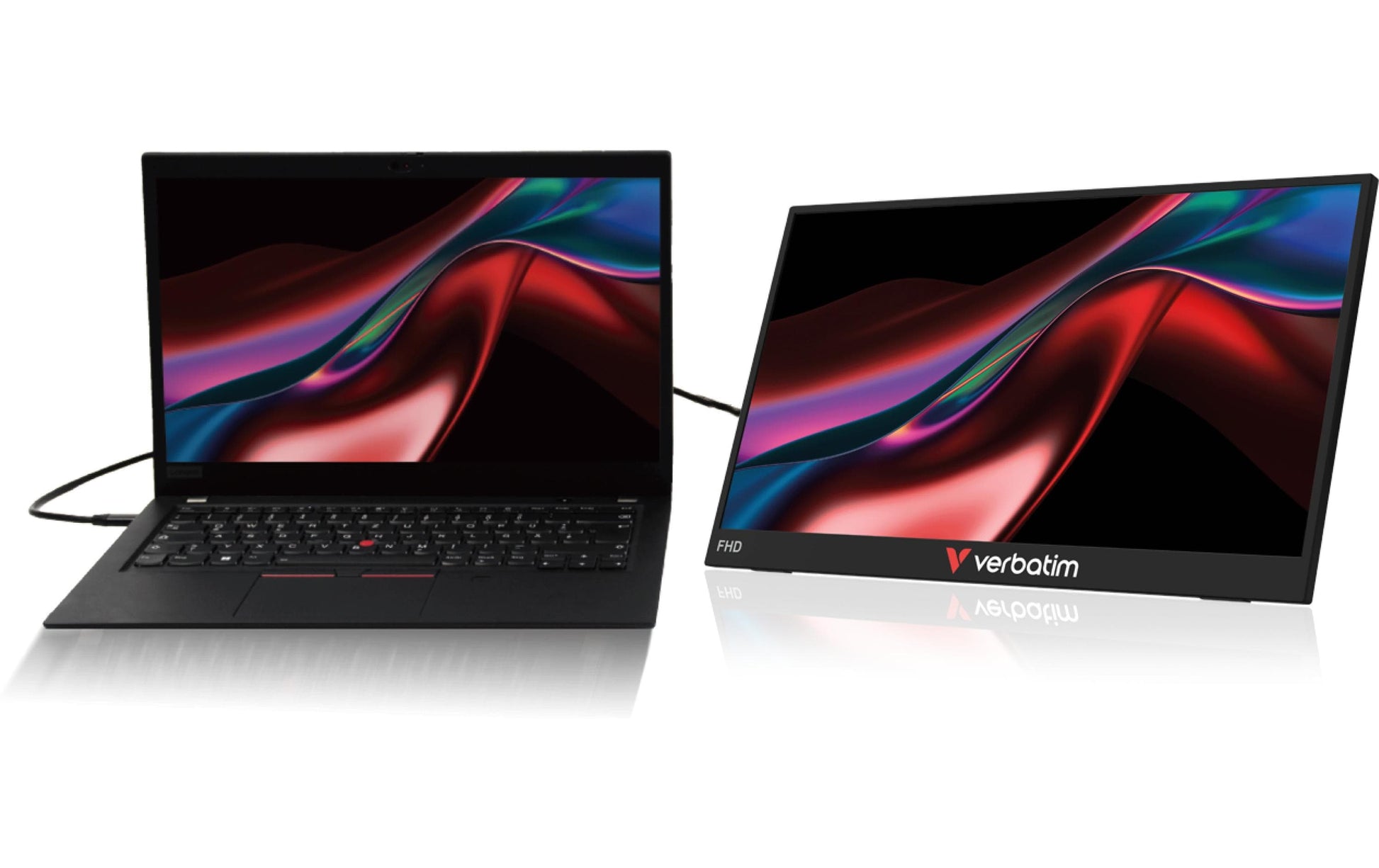 Verbatim 14" Touch, 1920 × 1080 (Full HD), IPS, HDR