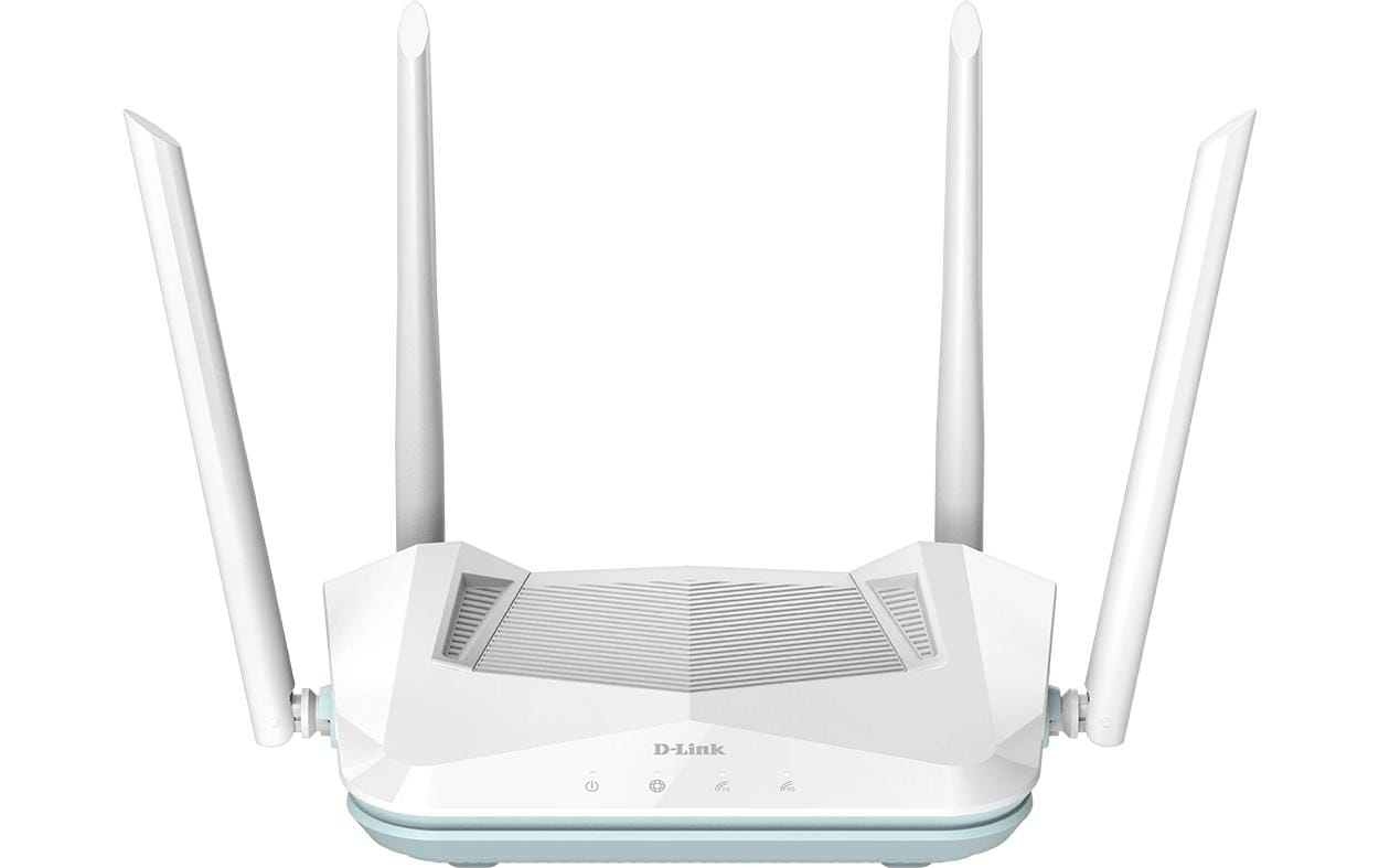 D-Link EAGLE PRO AI R15 – Wi-Fi 6 Access Point, Dual-Band (2,4/5 GHz), 1,5 Gbit/s, 4× GbE, Weiss