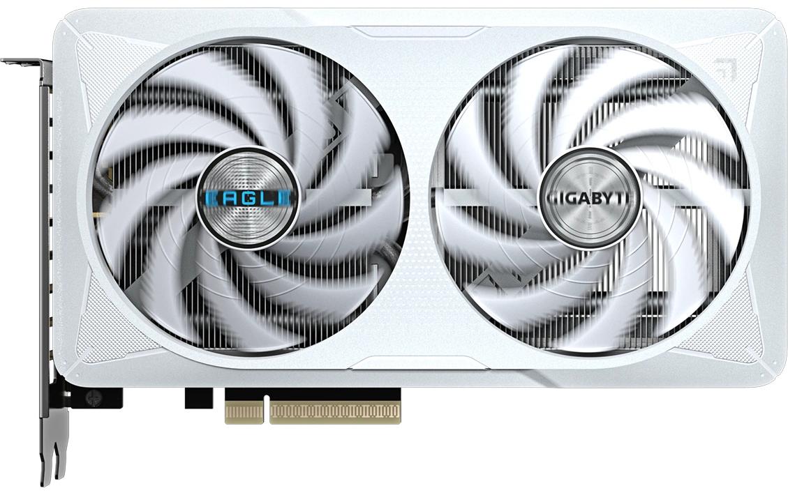 GIGABYTE GeForce RTX 5060 EAGLE OC ICE 8G – 8 GB GDDR7, PCIe 5.0, 3×DisplayPort, 1×HDMI, 109 W