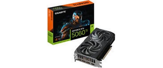 GIGABYTE GeForce RTX 5060 Ti WINDFORCE MAX OC 8G – PCIe Grafikkarte – 3×DisplayPort, 1×HDMI, PCIe 5.0