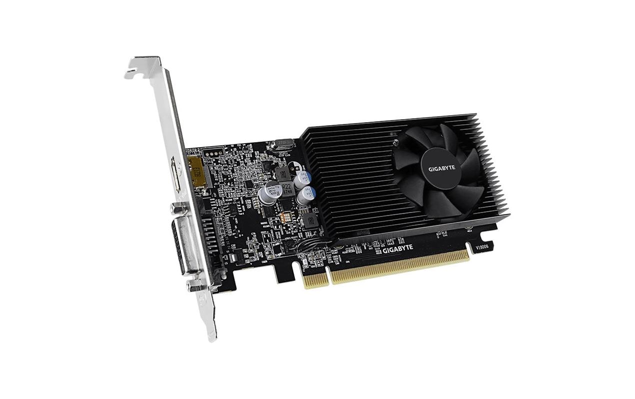GIGABYTE GV-N1030D4-2GL – PCIe Grafikkarte – 2 GB GDDR4, 1×HDMI, 1×DVI-D, PCIe 3.0, 300 W