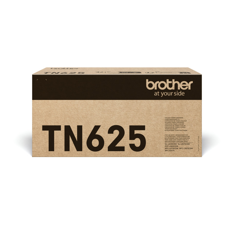 Brother TN-625Y Gelber Toner – Original – 1'800 Seiten – für Brother HL-L8430CDW/HL-L8570CDW/MFC-L8730CDW und andere