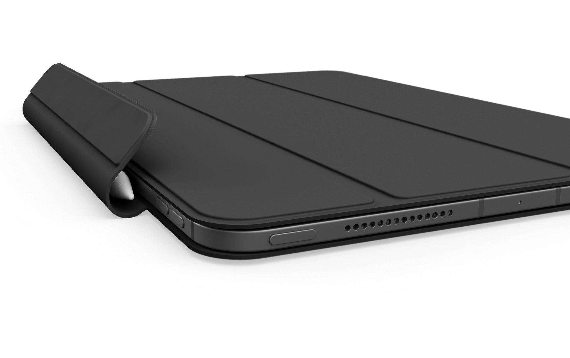 Vonmählen Foldable Folio Tablet-Hülle für iPad Pro 13" (M4, 2024) – Schwarz