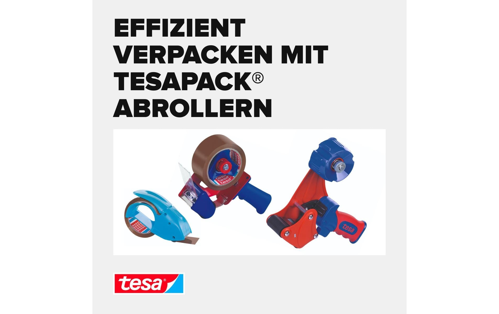 TESA Verpackungsklebeband, Braun, Extra stark – 50 mm × 66 m