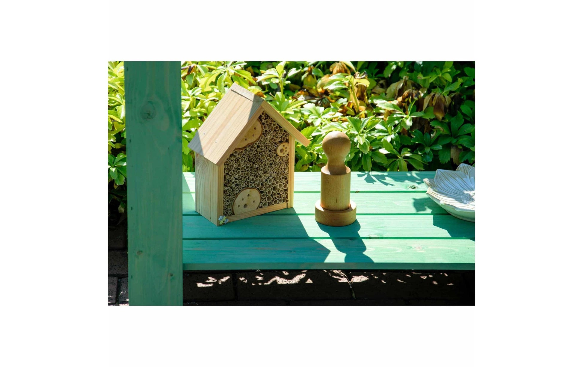 Dobar Hochbeet Urban – 80,3 × 40 × 78,4 cm, Kiefernholz, Grün