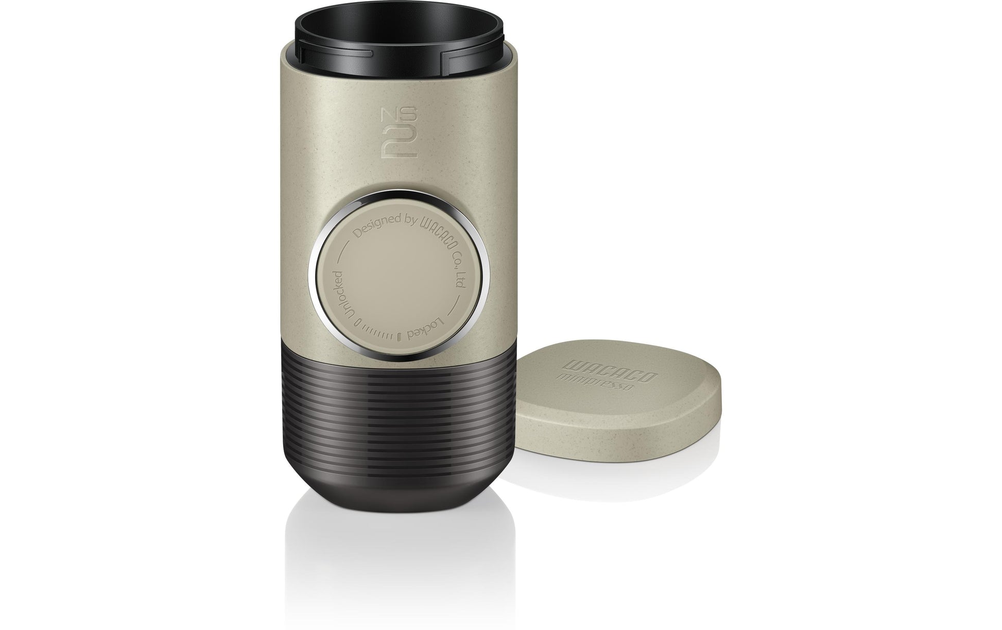 Wacaco Minipresso NS2 Kapselmaschine – für Nespresso, 0,1 l, beige