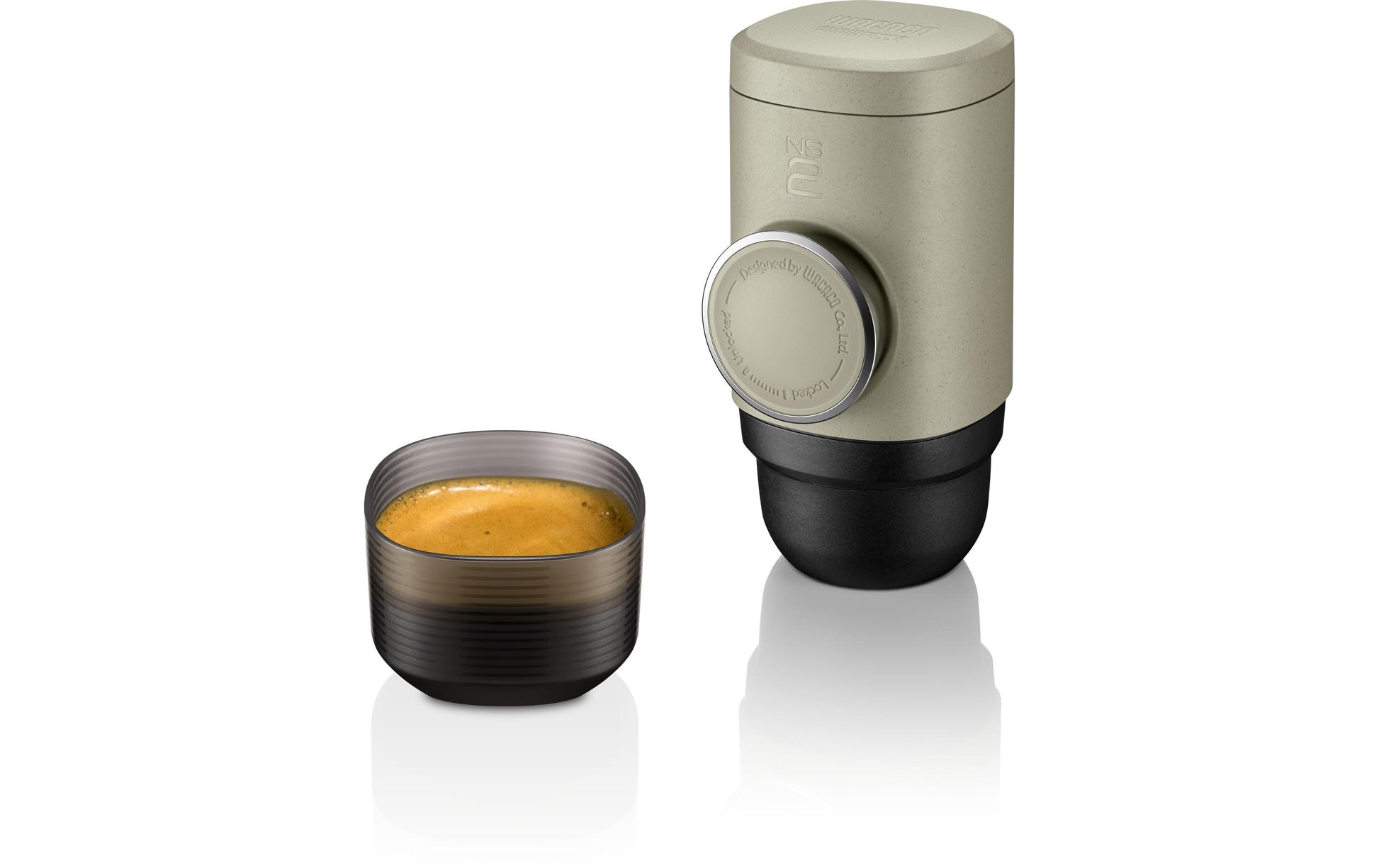 Wacaco Minipresso NS2 Kapselmaschine – für Nespresso, 0,1 l, beige