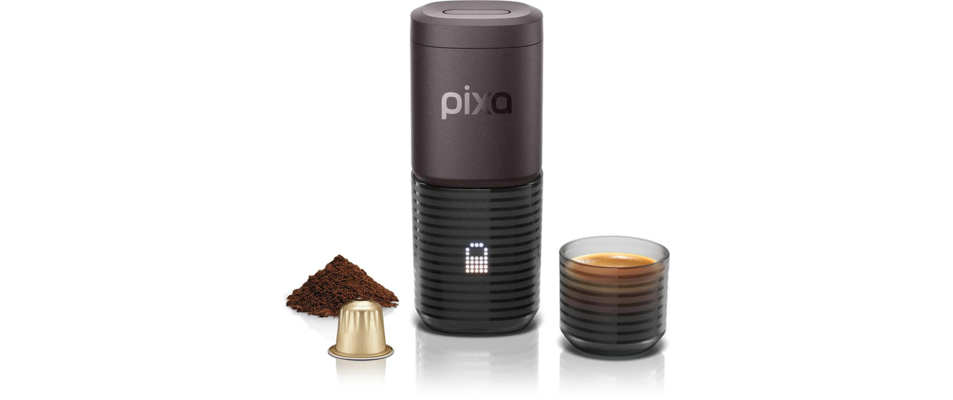 Wacaco Kapselmaschine – für Nespresso, 0,1 l, schwarz/chrom