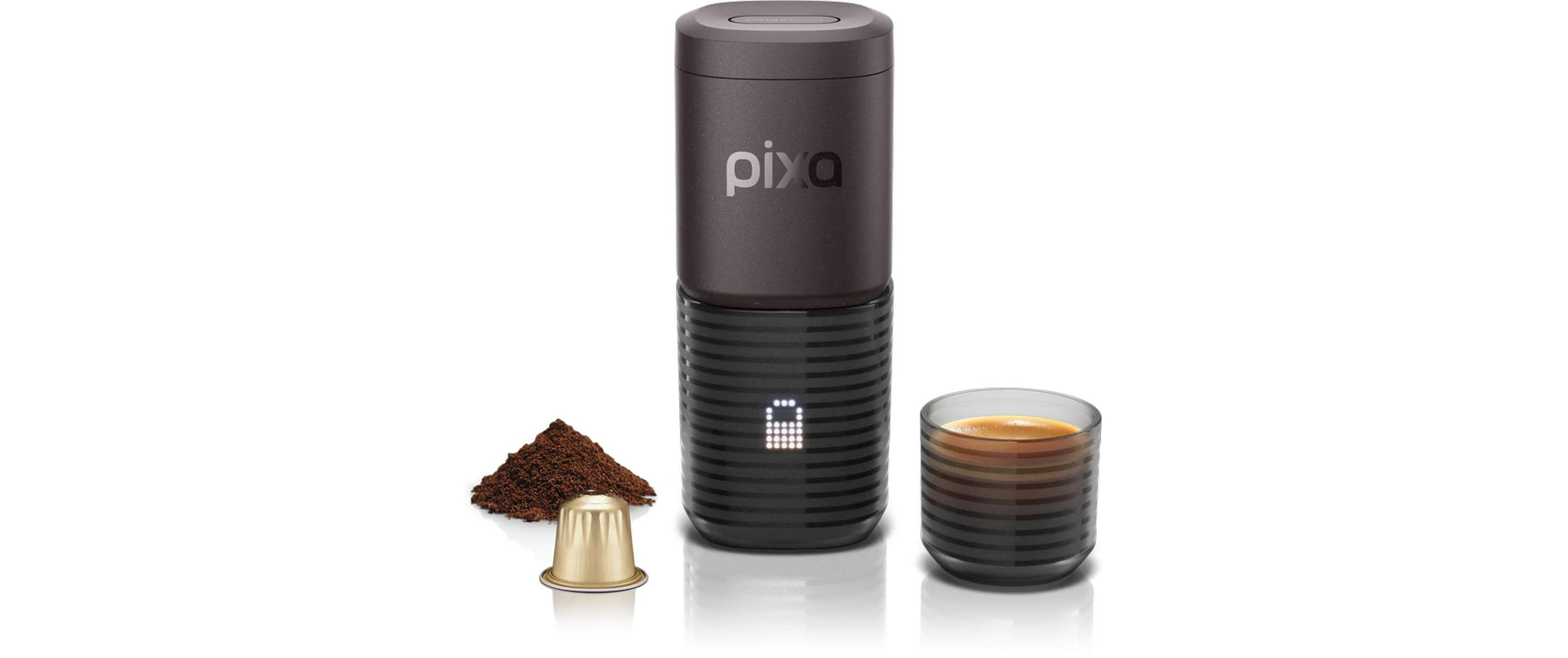 Wacaco Kapselmaschine – für Nespresso, 0,1 l, schwarz/chrom