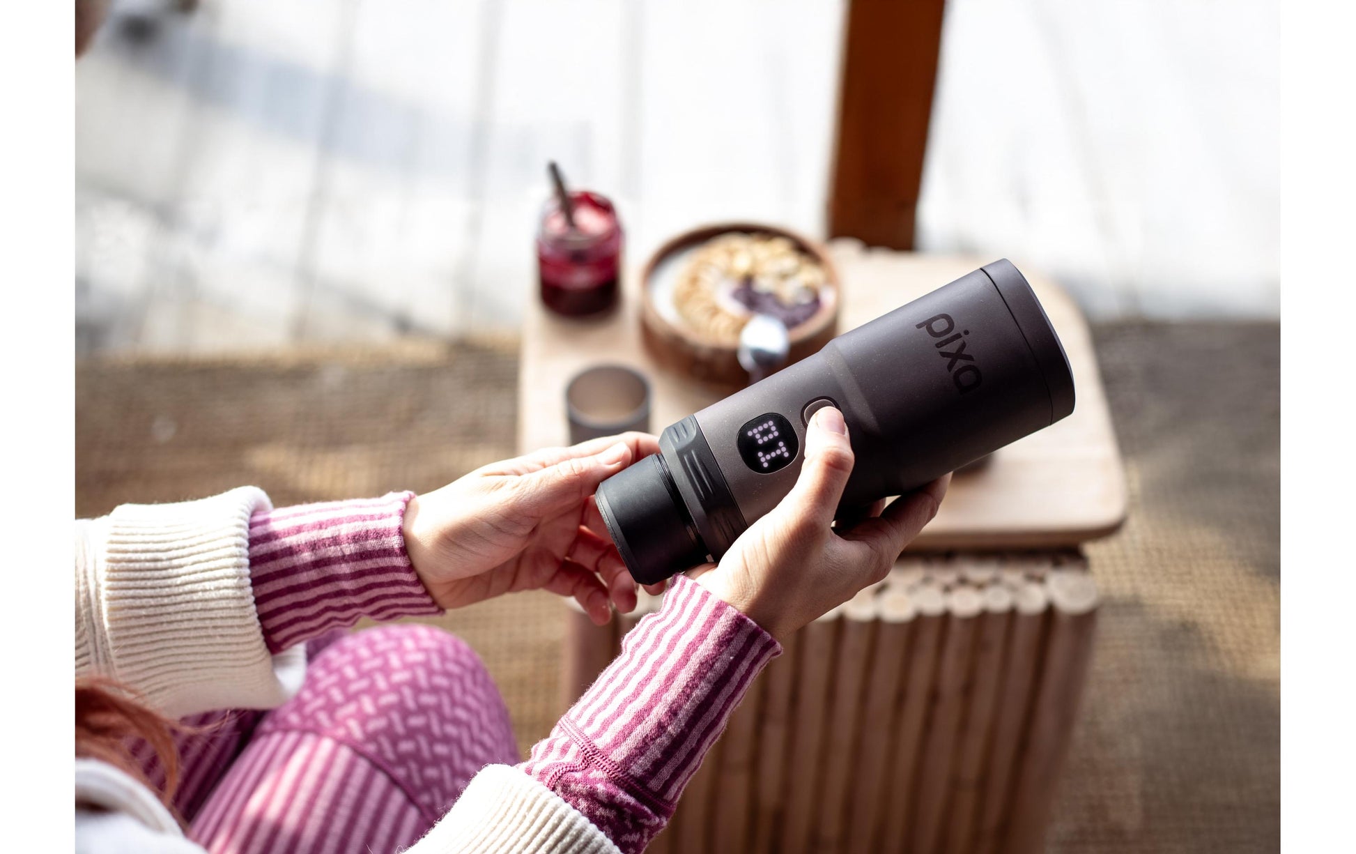 Wacaco Kapselmaschine – für Nespresso, 0,1 l, schwarz/chrom