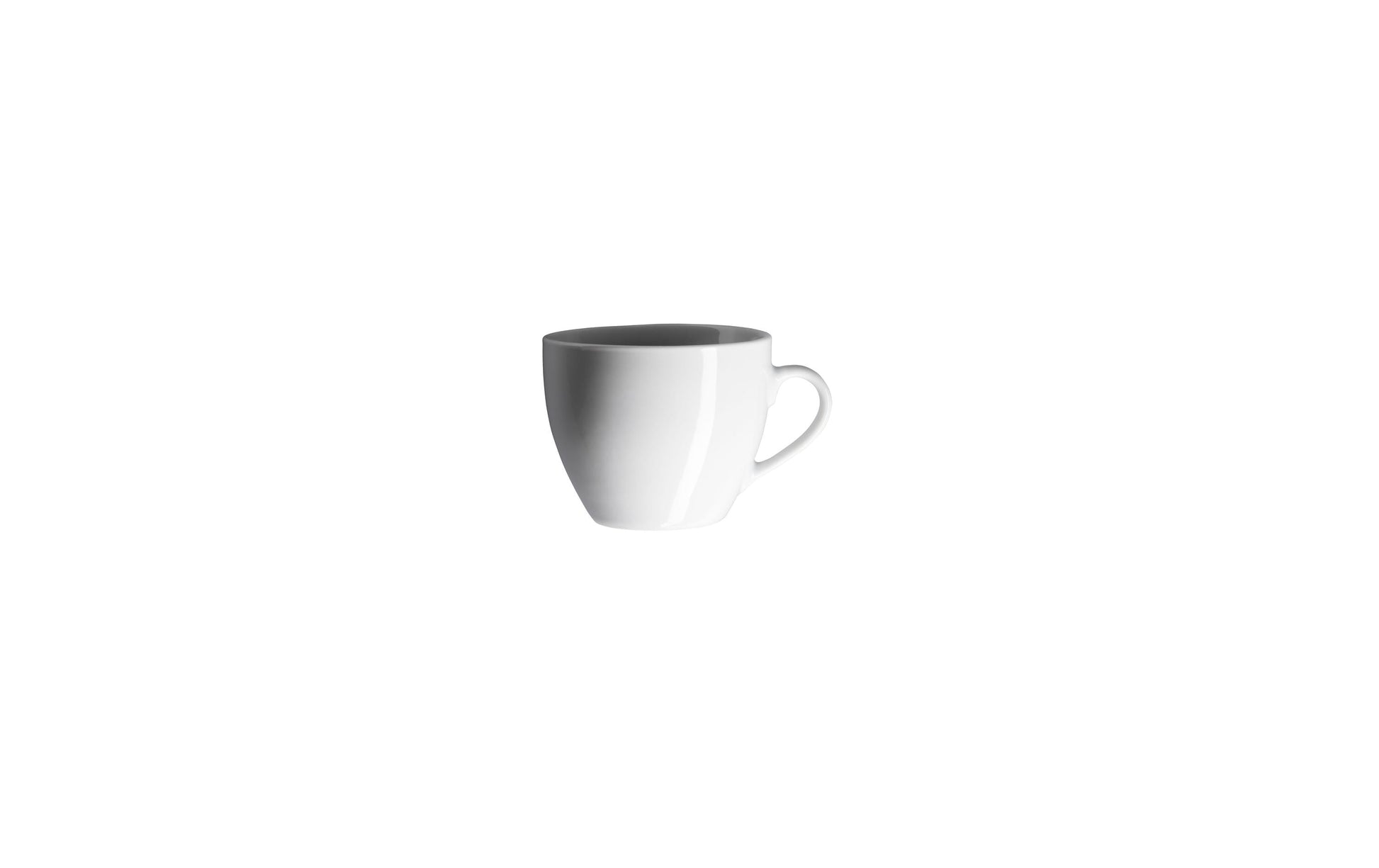 Mäser Barca Kaffeetasse – 6er Set, 230 ml, Ø 8,5 cm, H 7,0 cm, Porzellan, spülmaschinenfest