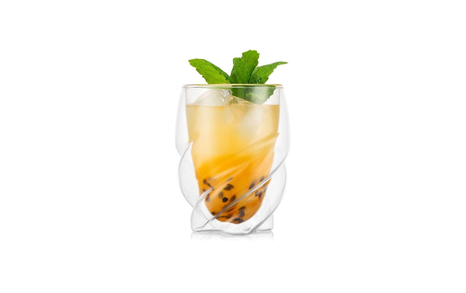 Bodum Trinkglas Pavina Paris – 2er Set, 270 ml, H 14,0 cm, Borosilikatglas, Transparent, doppelwandig