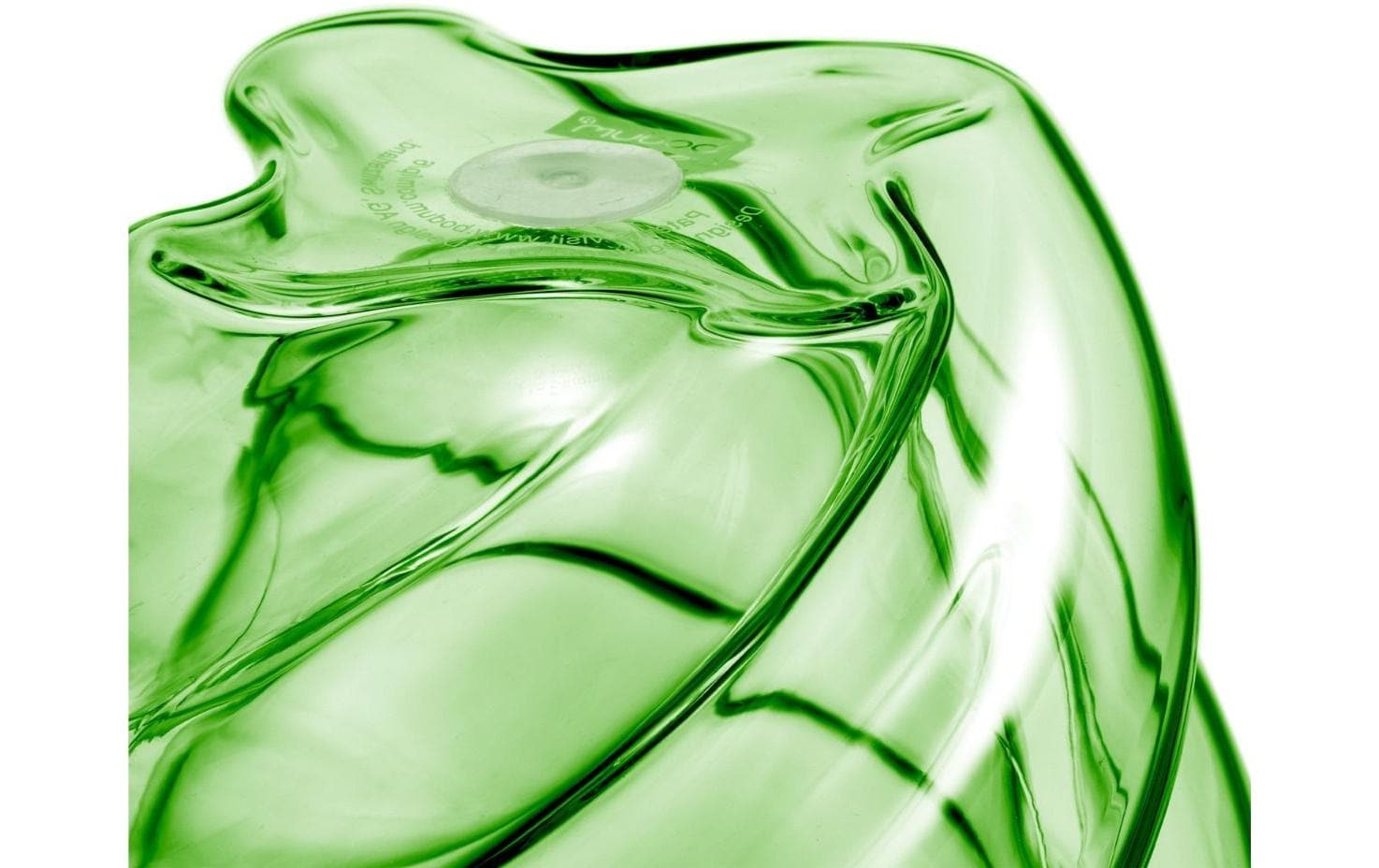 Bodum Pavina Trinkglas – 0,27 l, Borosilikatglas, grün, spülmaschinen- und mikrowellengeeignet, 2 Stück