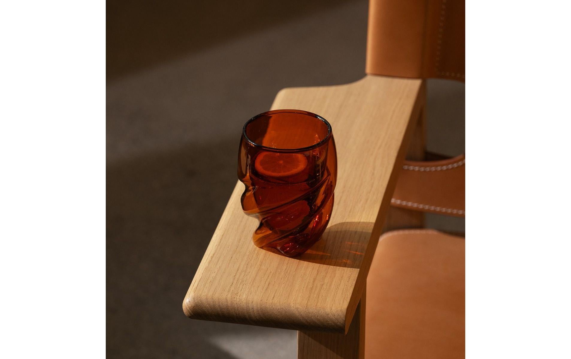 Bodum Pavina Paris Doppelwandglas – 0,27 l, Borosilikatglas, Rot, Doppelwandig, 2 Stück